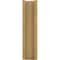Ekena Millwork 5 1/2-in W x 22-in D x 22-in H Funston Slat Rough Cedar Woodgrain TimberThane Outlooker, Primed Tan OUTUR055X22X22FST24RCPR - alternate 3